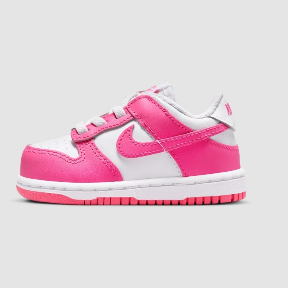 Nike Dunk Low Pink/ Laser Fuchsia